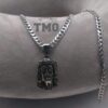 Jesus piece stainless steel necklace