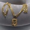Jesus piece stainless steel necklace