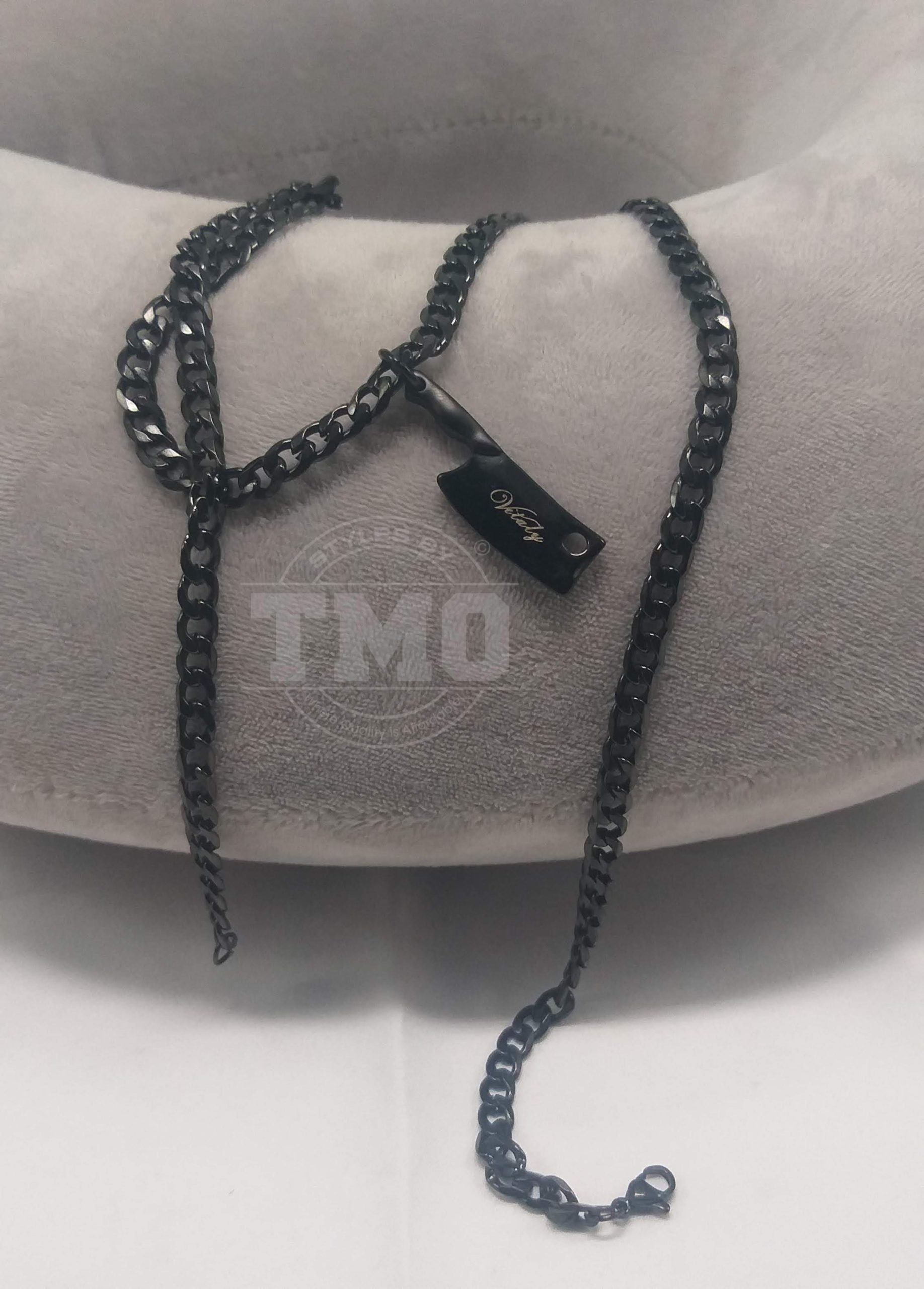 Chopper stainless steel necklace (Vitality)
