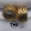 Minimalist Gold plated stainless steel ring