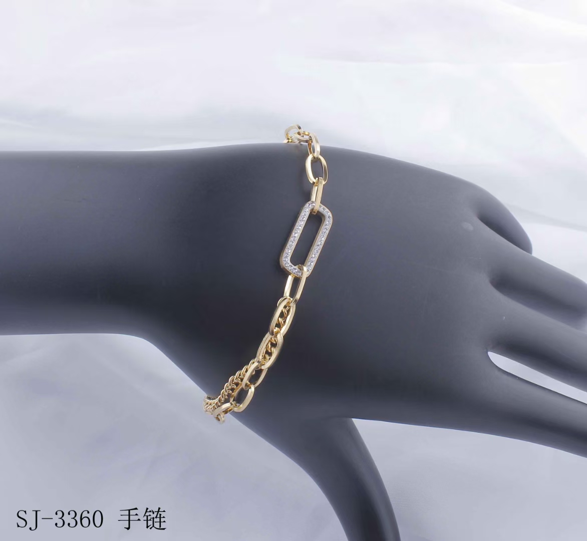 stainless steel female bracelet
