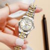 mixed color female watch