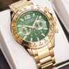 Gold plated watch