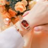 Labaoli stainlesssteel gold plated original ladies quartz