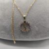 YSL Purple stone fancy necklace