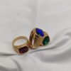 Male Gem Stone Ring size 8 Red