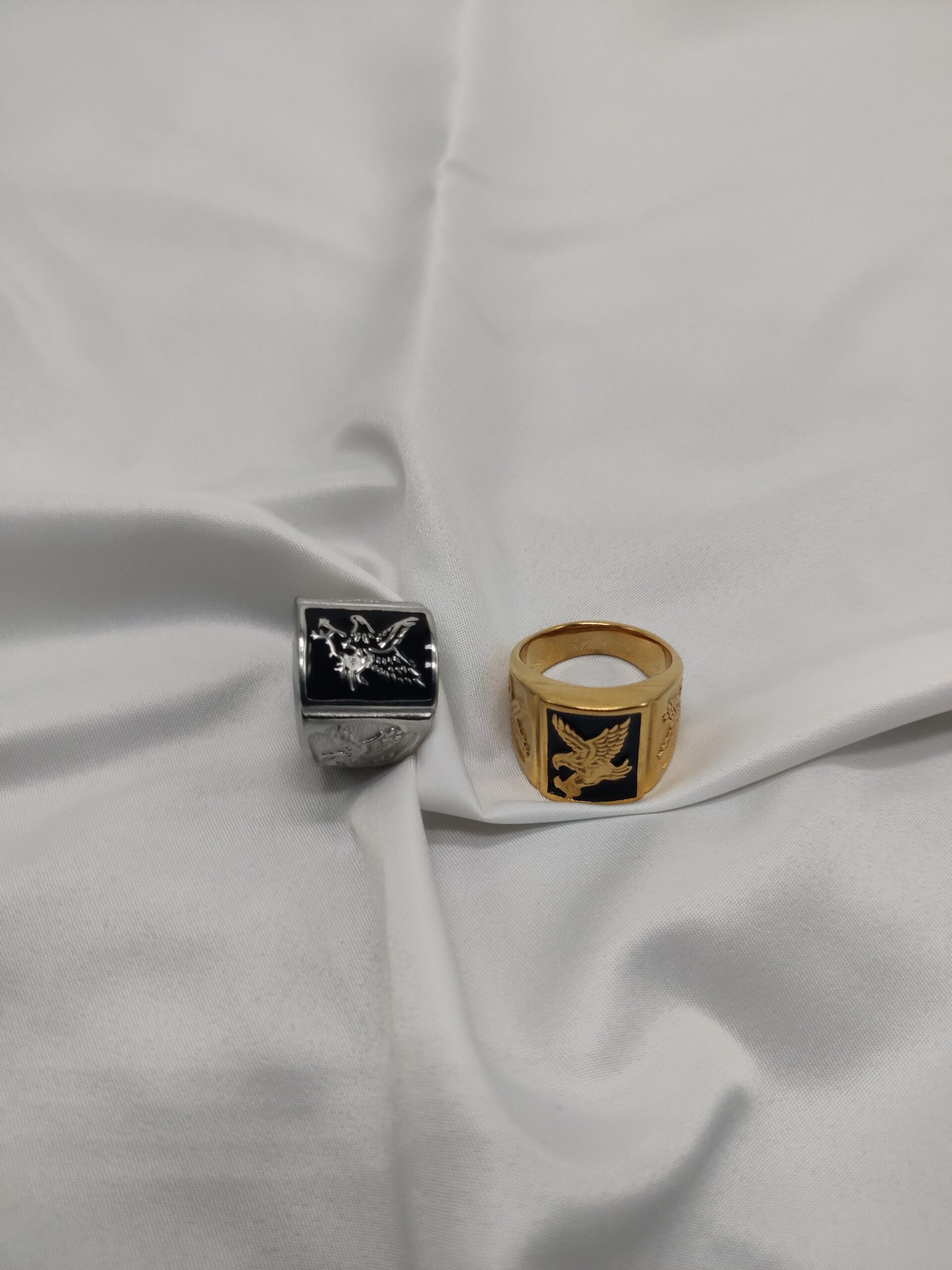 Eagle stainless steel rings